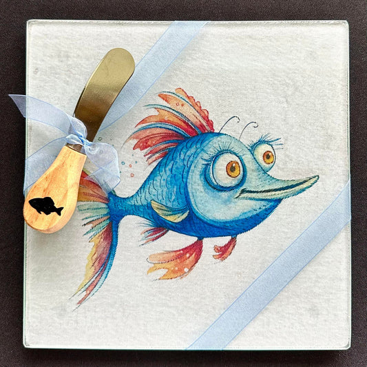 Whimsy Blue Fish